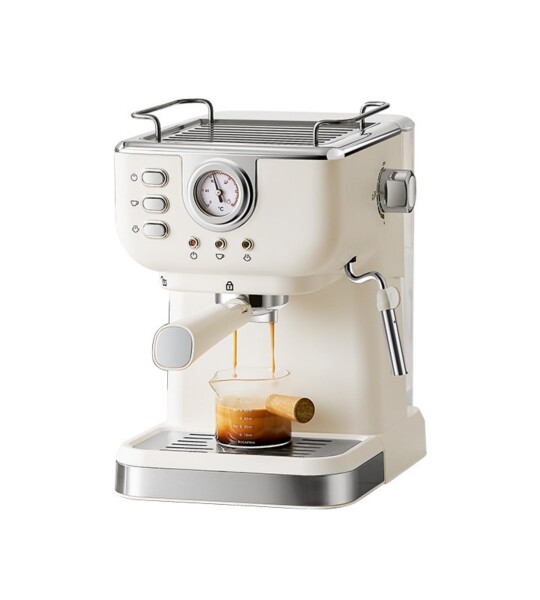 Bar Espresso Maker with Milk Frother – Professional Espresso Machine with Cup Warmer