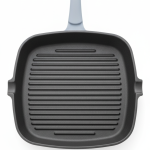 Parini 9-Inch Cast Iron Grill Pan