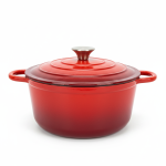 Küchenprofi Provence Cast-Iron Cooking Pot (Cocotte) – 24 cm (Red)