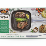 Parini 9-Inch Cast Iron Grill Pan