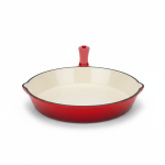 Küchenprofi Provence Cast-Iron Frying Pan – 24 cm (Red)