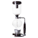 Siphon & Vacuum Pot Coffee Brewer – Premium Glass Syphon Coffee Maker with Alcohol Burner