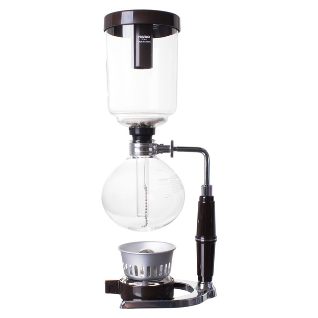 Siphon & Vacuum Pot Coffee Brewer – Premium Glass Syphon Coffee Maker with Alcohol Burner
