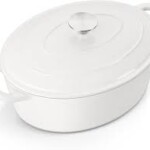 Oval Cast Iron Dutch Oven (Size 31)